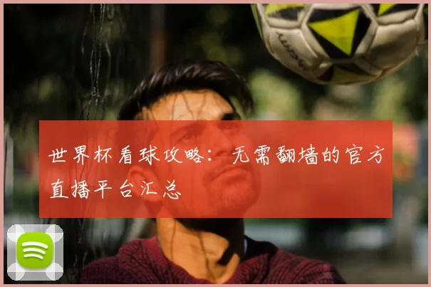 世界杯看球攻略：无需翻墙的官方直播平台汇总