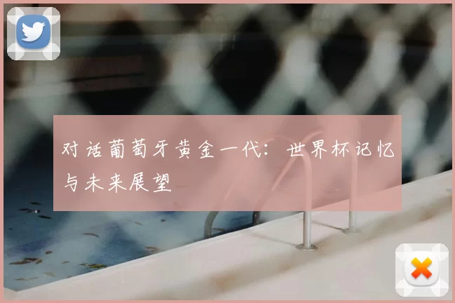 对话葡萄牙黄金一代：世界杯记忆与未来展望